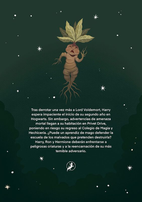 Harry Potter 2 - contraportada