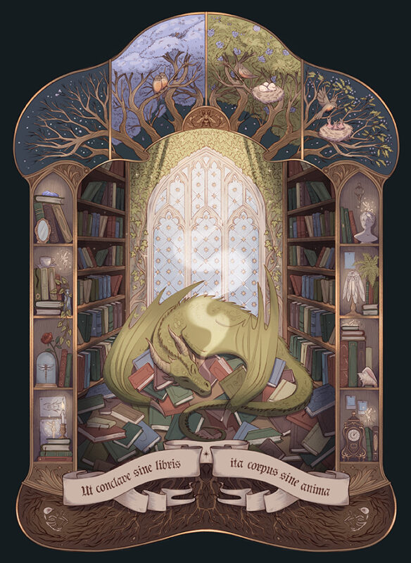 Libri sunt anima - ilustracion final