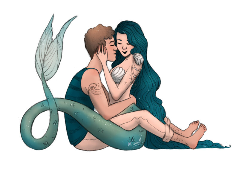 Sirena Enamorada 2018 - ilustración final