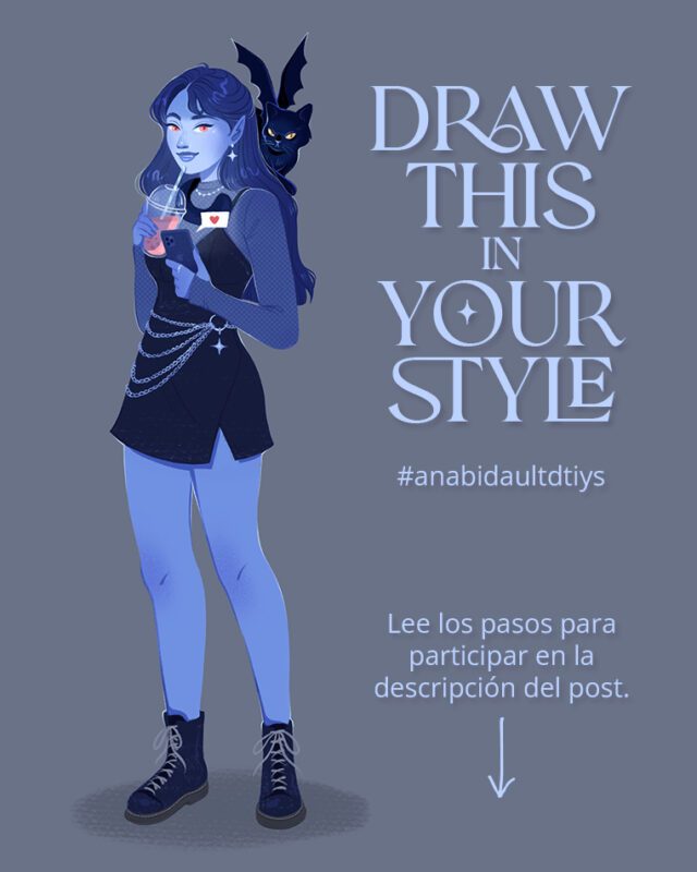 Vampira DTIYS - post Instagram