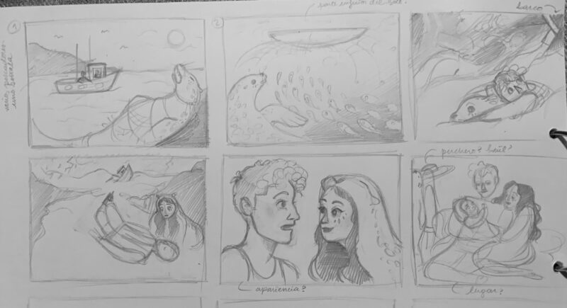 La Leona Marina - Thumbnails en papel