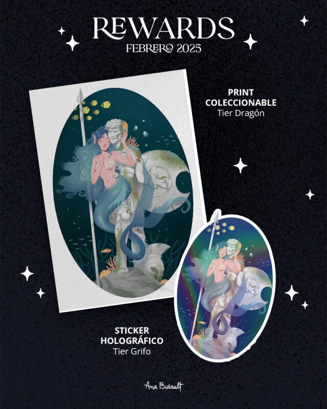 Sirena Enamorada - rewards de Patreon