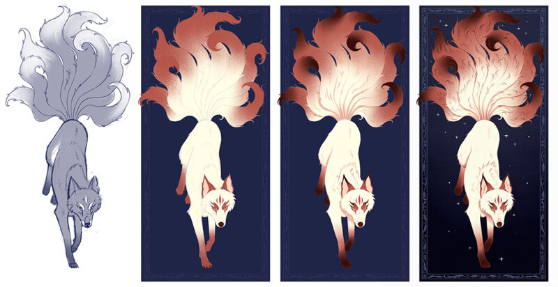 Proceso de ilustración