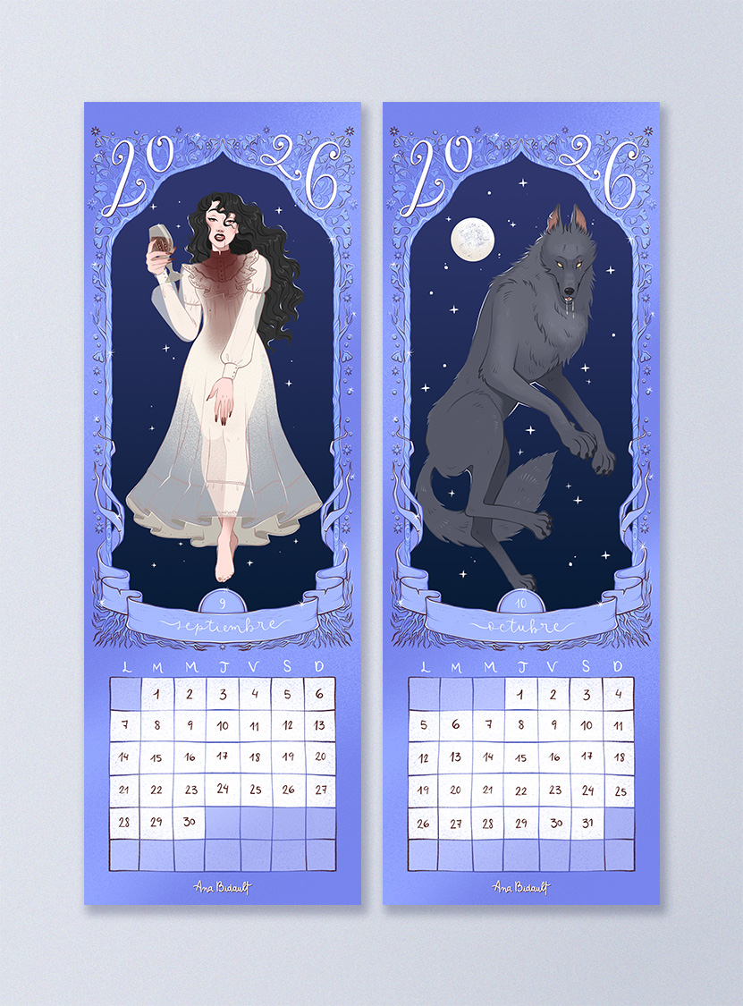 Calendario 2026 Bestiario Ilustrado ✶PREVENTA✶ - Imagen 6