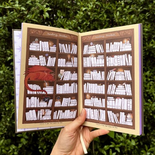 tracking page_romantasy: a reading journal
