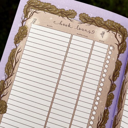 book loans page_romantasy: a reading journal